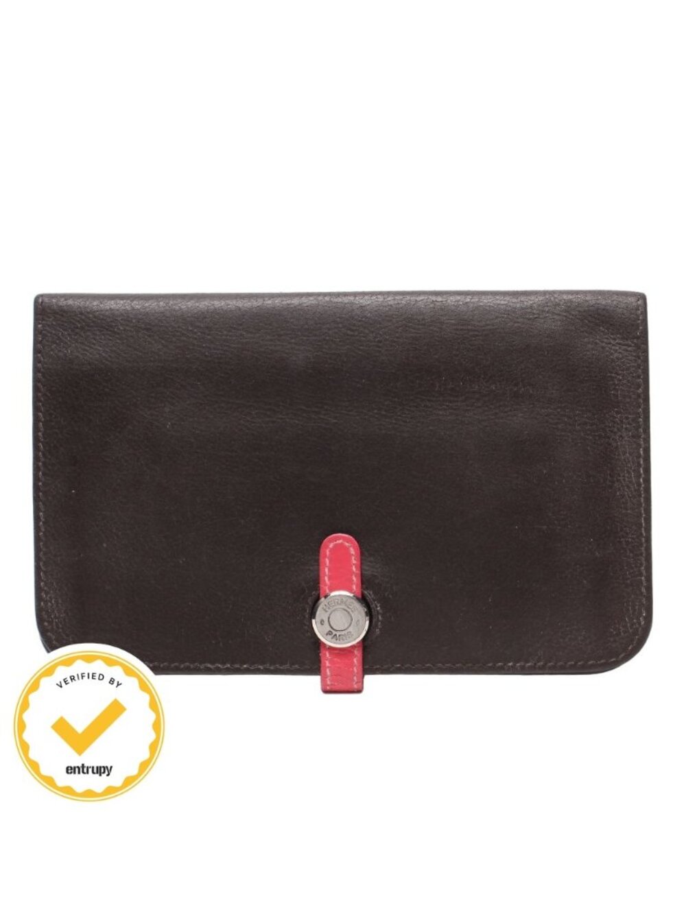 Hermes Wallet Silver Dogon GM